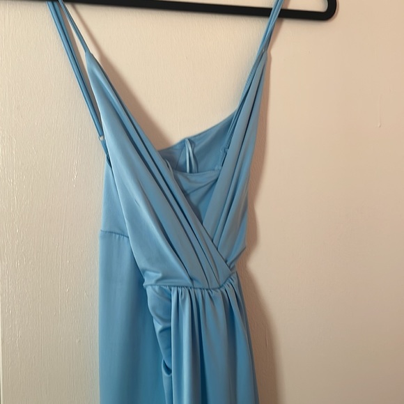 MIDI Dress in baby blue -Never worn - Picture 4 of 4